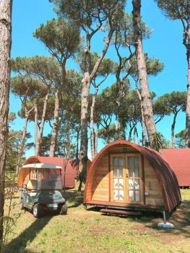 ISOLA VERDE Camping Village Room Type - Wooden Tent with Shared Bathroom ISOLA VERDE Camping Village Room Type - Wooden Tent with Shared Bathroom