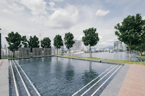 NEW M Vertica 3Bedroom 8Pax Infinity Pool MRT中文房东