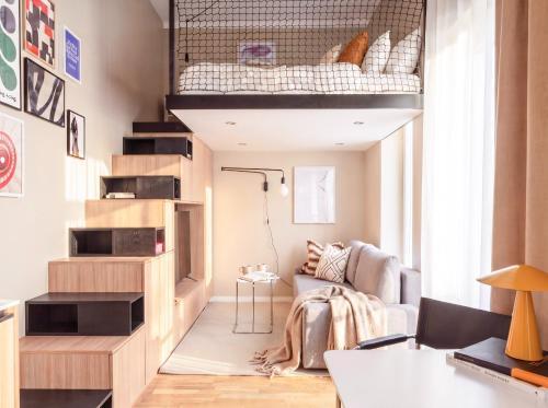 TurnKey I Republic Square Apartments Room Type - Studio - Split Level TurnKey I Republic Square Apartments Room Type - Studio - Split Level