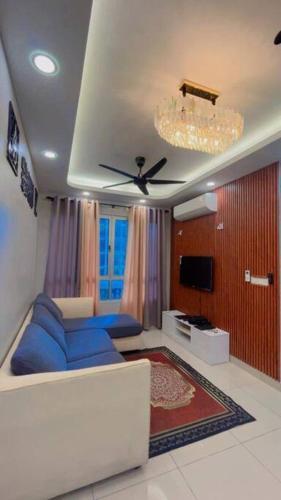 Setapak KL Apt 3 Room 8 pax - Tap to explore photos