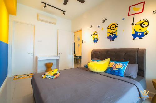 Cartoon Theme Staycation Near Bloomsvale at OUG 10 mins to MidValley - Tap to explore photos