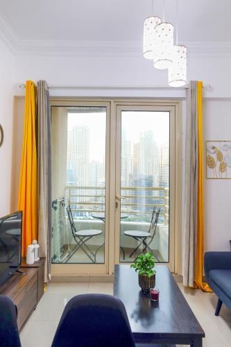 Superb 1Bed Marina View pool JBR Beach Parking - Tap to explore photos