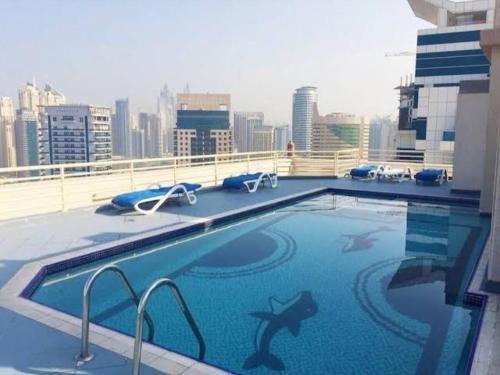Superb 1Bed Marina View pool JBR Beach Parking - Tap to explore photos