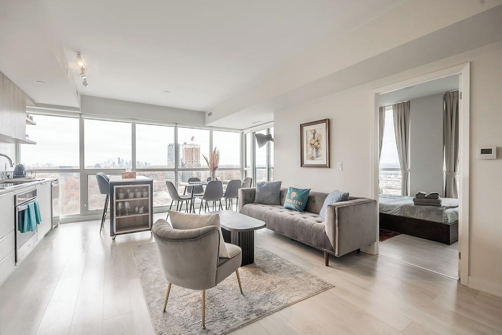 Modern Sonic Way Condos Room Type - Deluxe Condo, 2 Bedrooms, Balcony, City View Modern Sonic Way Condos Room Type - Deluxe Condo, 2 Bedrooms, Balcony, City View