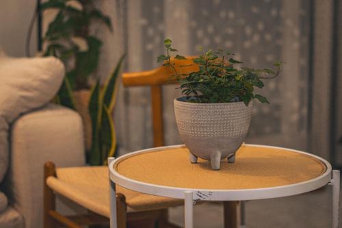 Elegant Boho Style Studio Haven - Tap to explore photos