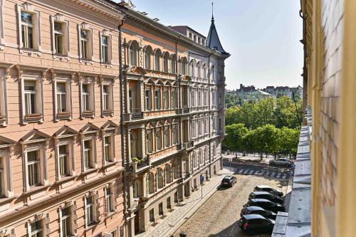 Riverside Two-Bedroom Residence in Central Prague