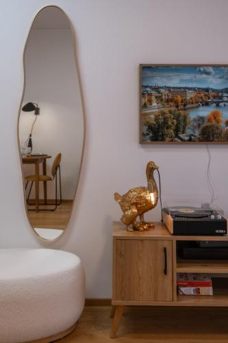 New studio, King bed, Free parking, Terrace - Tap to explore photos