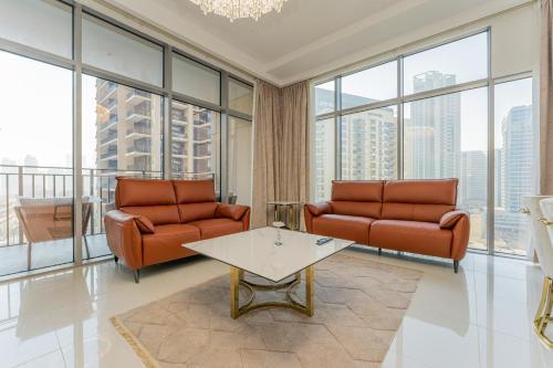 Creative Homes I Modern 2BR I Partial Burj View - Tap to explore photos