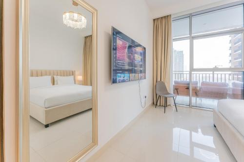 Creative Homes I Modern 2BR I Partial Burj View - Tap to explore photos