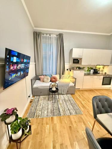 Stunning apartment in Wenceslas Square - Tap to explore photos