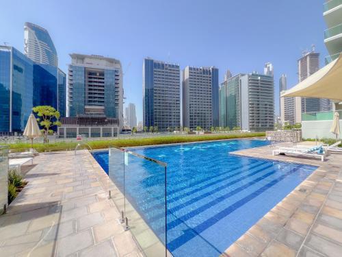 Exclusive Burj Khalifa View - Modern 1 BR - Tap to explore photos