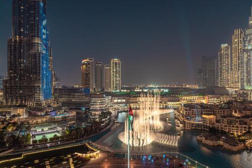 Elite Royal Apartment - Full Burj Khalifa & Fountain View - King
