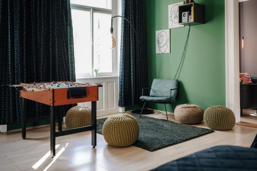 Cinema Apartment Billiard & Foosball - City Centre - Tap to explore photos