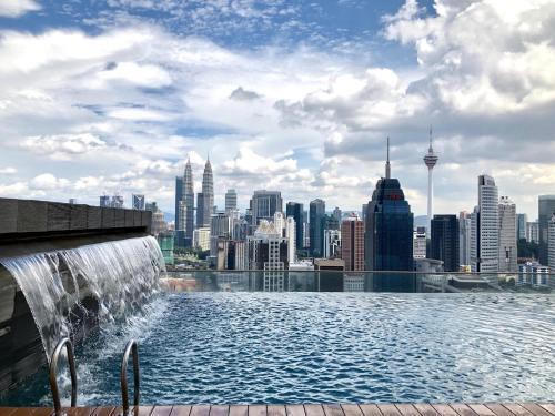 Luxury suites & KLCC view infinity pool at Regalia residence - Tap to explore photos