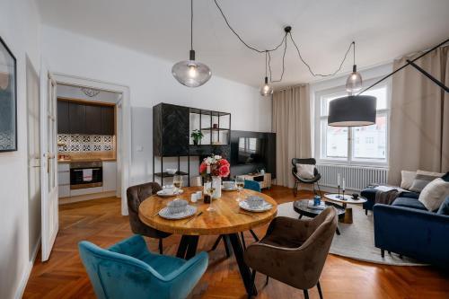 One bedroom apartment with overlooking workspace by Prague Days - Tap to explore photos