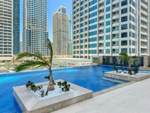 Stylish 1 BR Apartment close to JBR Beach - Tap to explore photos
