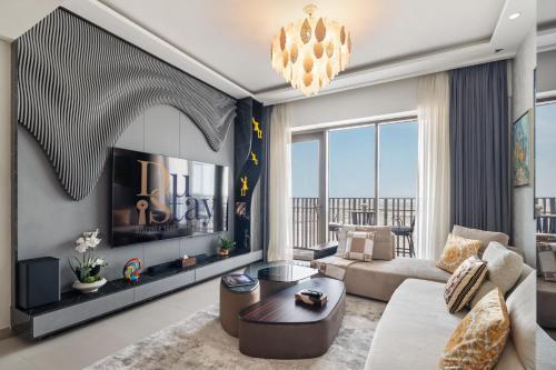 Waterfront Apartment at Dubai Creek Harbour - By DuStay - Tap to explore photos