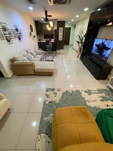 cozy 3 bedroom 6PAX setapak central mall - Tap to explore photos