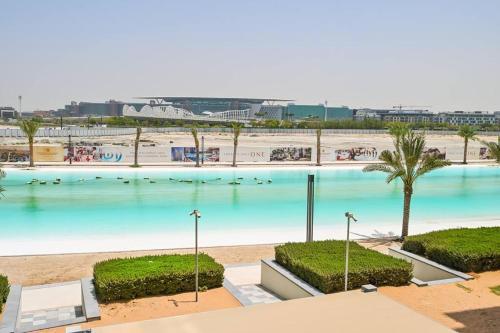 Chic Retreat 1BR in District One Meydan - Tap to explore photos