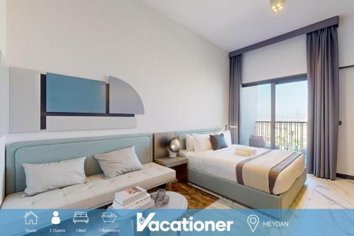 Mag Eye 930 - Calm Studio Apartment in Meydan - Tap to explore photos