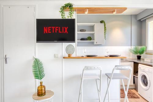 Zzzen aux portes de Paris avec Parking et Netflix - Tap to explore photos