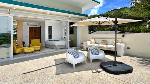 At the Beach Spacious 2-level Design Home for 2-5, Ao Yon Beach Phuket - Tap to explore photos