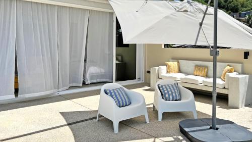 At the Beach Spacious 2-level Design Home for 2-5, Ao Yon Beach Phuket - Tap to explore photos