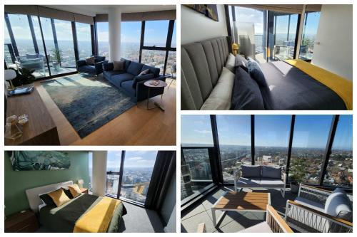 Sky-high South Yarra luxury 2 bed sleeping up to 4 Room Type - Apartment