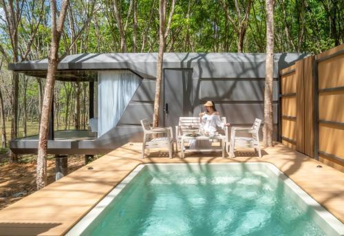 Timber Society - Private Pool Glamping - Tap to explore photos