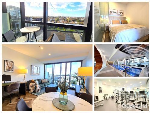 Gorgeous 1 bed Exec South Yarra with workspace Room Type - One-Bedroom Apartment