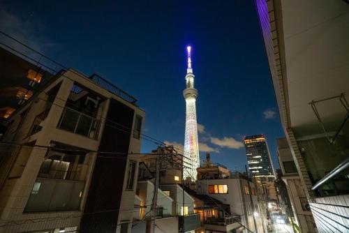 LifeHouse 押上駅から徒歩5分 スカイツリ一まで徒步9分 最大6人ok 有免费WiFi