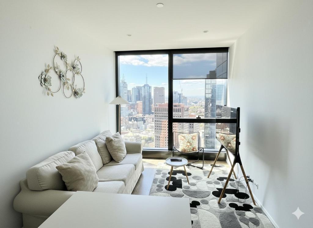 Aus108 - 1BR with breathtaking city views near crown walk to CBD - Tap to explore photos