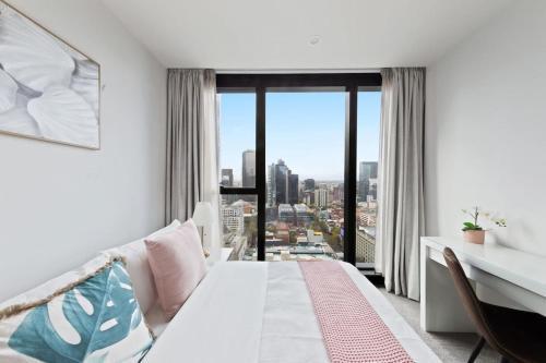 A Chic 2BR Apt Near Melbourne CBD w/ Free Parking Room Type - Apartment
