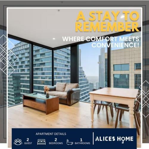 Superb CityView 2B2B apt CBD with Gym C7 - Tap to explore photos