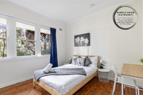 Stylish Double Room - Seconds to Transport & Shops - Shared Bathroom - Tap to explore photos