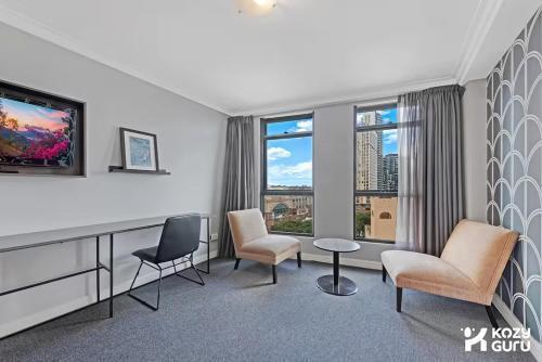 KozyGuru | Sydney CBD | High Level 2 Bed Studio