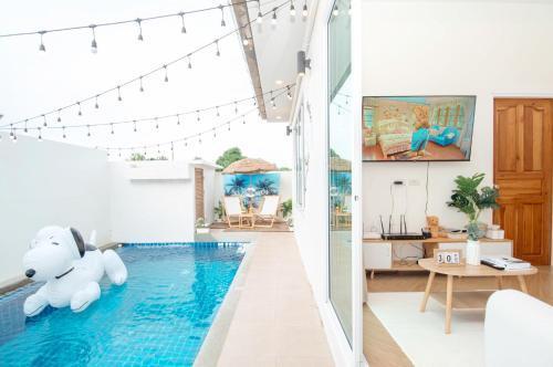 Teddy House Cozy 3BD Poolvilla near Jomtien beach