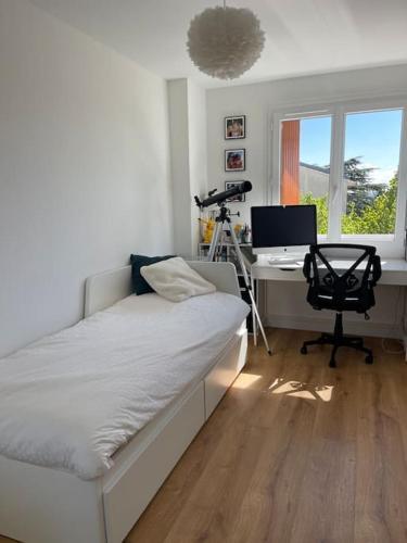 Bel appart proche Paris, 3 chambres, Balcon & Parc - Tap to explore photos