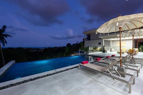 Casa Samui 4Br Private Pool & Sea View