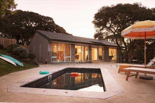 Hilarys Hideout with heated pool