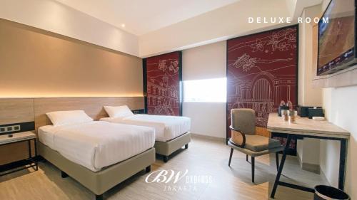 BW Express Jakarta Tanah Abang Room Type - Deluxe Twin Room