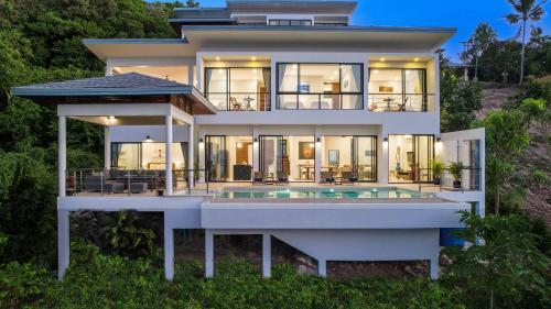 L'Esterel Villa - A Tropical Oasis at Maenam Hills - Tap to explore photos