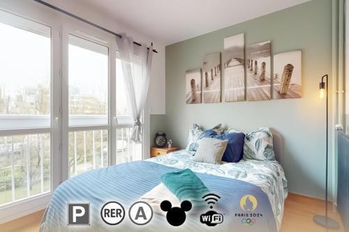 Proche Disney & Paris-2 min gare - Tap to explore photos