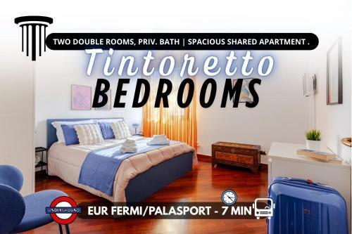 Modern & Cozy Double Rooms, Private bath WIFI AC