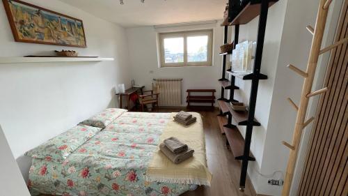 Mansarda monolocale in roof garden