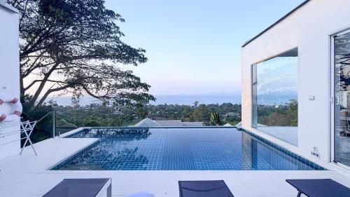 Villa V3 Modern Designer Premium Sunset Panoramic Sea View - Tap to explore photos