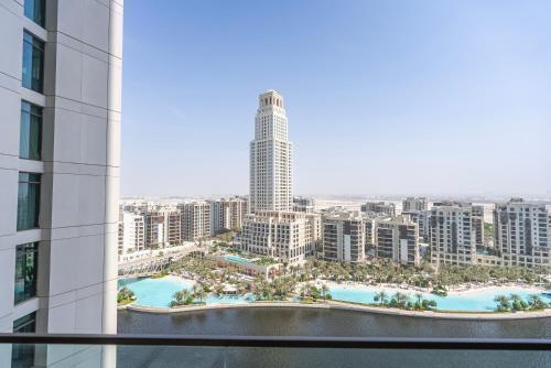 Luxury Water Front Retreat, The Palace Residences Dubai Creek, Full Beach and Canal View