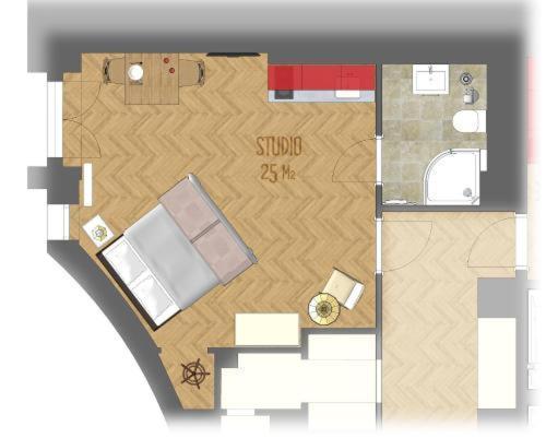 Stella apartments Room Type - Standard Studio