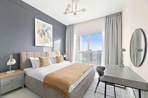 Silkhaus luxurious 1BDR in AG Tower, Business Bay - Tap to explore photos