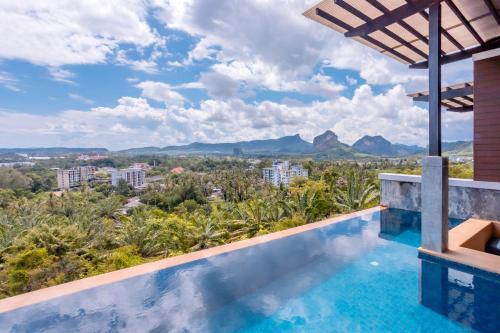 Sea & Mountain View Private Pool Villa at Aonang Beach